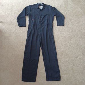 NEW Stanco Coveralls Adults Large Tall Blue Flame Resistant Safety Work
